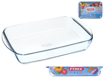 Форма Pyrex Essentials, 40х27х6см, прямоугольная, 3,7л, 3137610001633