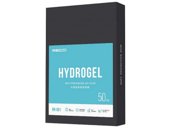 ПОШТУЧНО! Гидро-гель Плёнка Recci HD 5A RN-001 1 шт Глянец Цвет Прозрачный