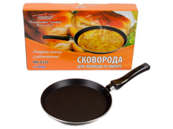 Сковорода "Stenson" для блинов с антипригарным покрытием D22см в коробке