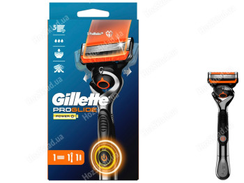 Бритва Gillette Fusion 5 Proglide Power c 1 змінним картриджем (на батарейці)