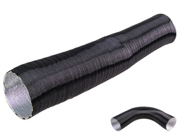 Воздуховод горячего воздуха для обогревателя Синь Джи QG5.0, Ф 76х400мм (50227)