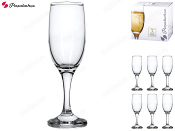 Набор бокалов для шампанского Pasabahce Bistro 190мл (цена за набор 6шт)