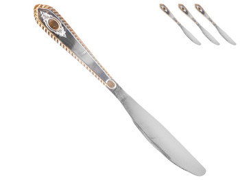 Нож столовый SS Provence Gold (цена за набор 3шт)