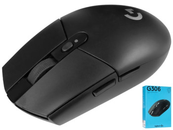 Беспроводная Мышь Logitech G306 Silence мятая упаковка, цвет Черный
