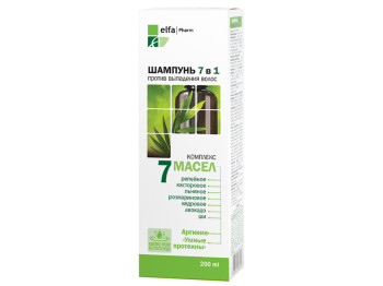 Шампунь "Elfa Pharm" 7 масел 200мл