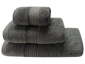 Рушник банний Soho Dense Dark, 30х50см, бавовна 100%, 8960069729361
