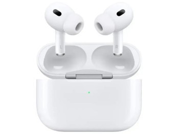 Блютуз стерео гарнитура Apple Airpods Pro 2 Type-C Copy, Цвет Белый