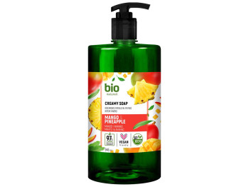 Крем-мыло Bio Naturell, Манго и ананас, с помпой, 946мл