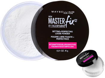 Пудра рассыпчатая фиксирующая Maybelline New York "Master Fix" прозрачная 6г