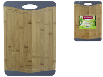 Доска разделочная Kamille, бамбуковая, 36,5х25,3х1,5см