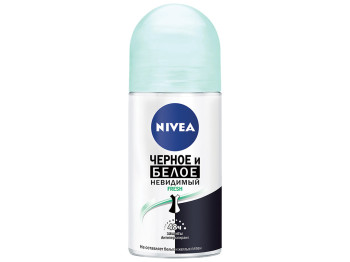 Дезодорант-антиперспірант кульковий Nivea "Невидимий захист" fresh, 48 ч. для чорного і білого 50мл