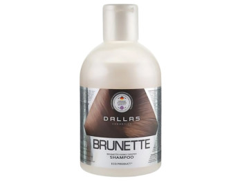 Шампунь зволожуючий Dalas Brilliant Brunette для захисту кольору темного волосся 1л