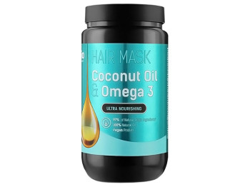 Маска для волосся Bio Naturell, з кокосовим маслом та Омега‑3, 946мл