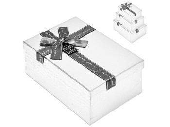 Набор коробок подарочных Beautiful, 23х16х10/21х14х8/19х12х7см (цена за набор 3шт)