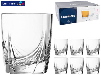 Набор стаканов Luminarc Ascot низких 300мл (цена за набор 6шт) 51380