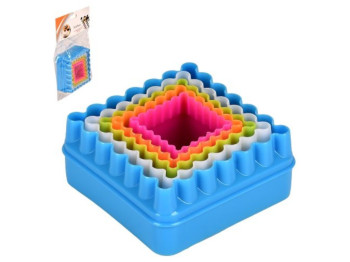 Формочки для выпечки Baking, набор 5 шт., пластик, 9.5 х 3 см (цена за набор 5шт) R97323-F