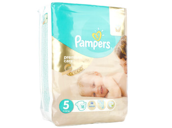 Подгузники Pampers "Prem. Care Junior" (11-18 кг) 18шт