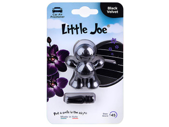Освежитель воздуха автомобильный Little joe face, Black Velvet (380156)