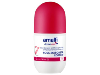 Дезодорант роликовый Amalfi rosa mosqueta, без спирта, мягкое действие, 50 мл