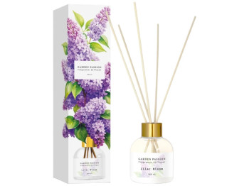 Аромадиффузор Garden Passion Lilac Bloom, стекло, аромат сирень, 100мл