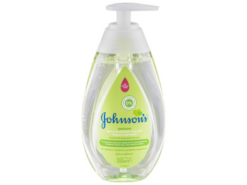 Гель детский для мытья и купания Johnson`s Baby 3в1, мягкий с экстрактом ромашки 300 мл