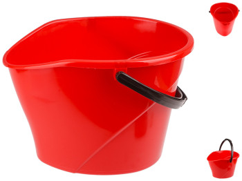 Ведро с носиком, 12л, цвет красный Консенсус