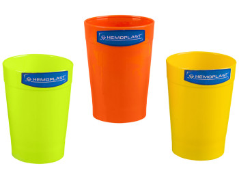 Стакан пластиковый Тип 1 250мл (цвета ассорти) Гемопласт
