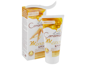 Крем для депиляции Lady Сaramel "24K Gold" 200мл