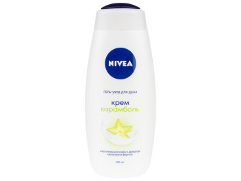 Гель-догляд для душа Nivea "Крем Карамболь" 500мл