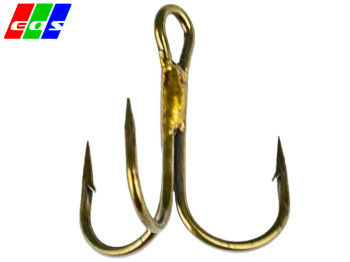 Крючок рыболовный тройник EOS Lightning №9 14х6мм (цена за упаковку 20шт)
