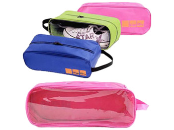 Сумка-чохол для взуття дорожній (забарвлення асорті) 34x12x10,5см R21145