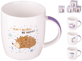 Чашка фарфоровая Энималс 360мл