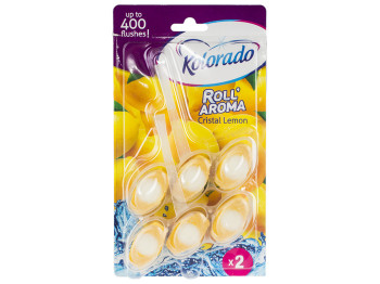 Туалетный блок Kolorado "Cristal lemon" (цена за 2 блокаx51г в упаковке)
