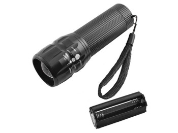 Фонарь диодный Police 8400-LM, 3хААA, zoom, ремешок (8400-LM)
