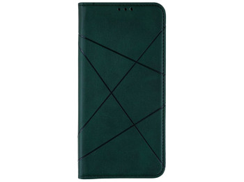 Чехол-книжка Business Leather для Samsung Galaxy A02s Eur Ver Цвет Зелёный