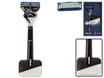 Набор подарочный мужской Gillette Fusion5 ProGlide Flexball бритва с 1 сменной кассетой+подставка