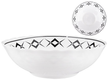 Салатник стеклокерамическая Графика D20,5см