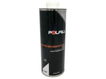 Антигравий под пистолет Polfill 200, белый, 1кг, 43149