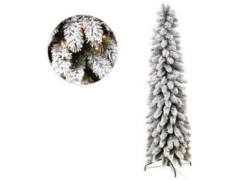 Елка искусственная Фабиано, 182см, 239 веток, 150 LED, свет - тёплый белый