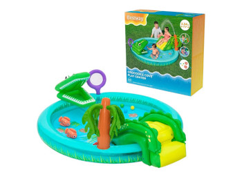 Центр ігровий Bestway, гірка, підсак, 3 м'ячі і 2 іграшки, від 2 років