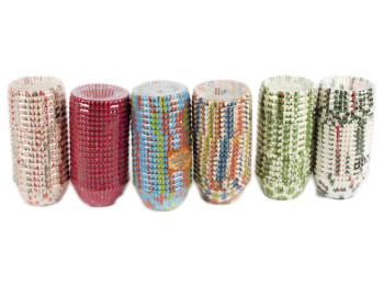 Формочки бумажные для кексов с рисунком 7см, цена за упаковку 500 шт