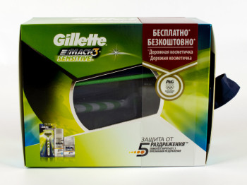 Подарунковий набір Gillette "Mach3 Sensitive"