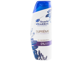 Шампунь Head&Shoulders Supreme Восстановление с маслом арганы, против перхоти 300мл