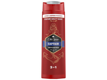 Гель для душа Old Spice Captain, с ароматом океана, 400мл