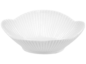 Блюдо сервировочное Shell, фигурное, фарфор, 11,5см, цвет белый