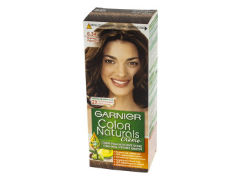 Крем-фарба для волосся Garnier "Color Naturals" стійка живильна тон 6.34