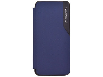 Чохол книжка Business Fabric для Samsung A03s 2021 A037F Колір 5, Midnight Blue