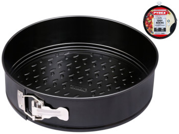 Форма для запекания Pyrex Glide, разъёмная, углеродистая сталь, антипригарное покрытие, 25см, 25×7см