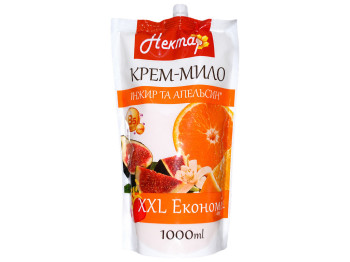 Крем-мыло Нектар, инжир и апельсин, 1л