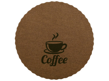 Серветка сервірувальна Coffee (плейсмат), колір - коричневий, 38см